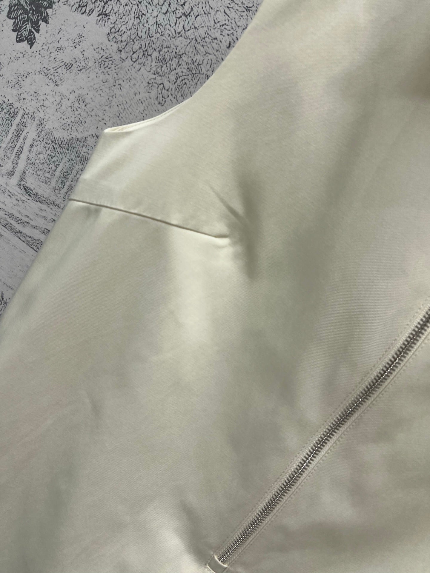 Prada 25 Sleeveless Waist Dress White Cotton Polyester