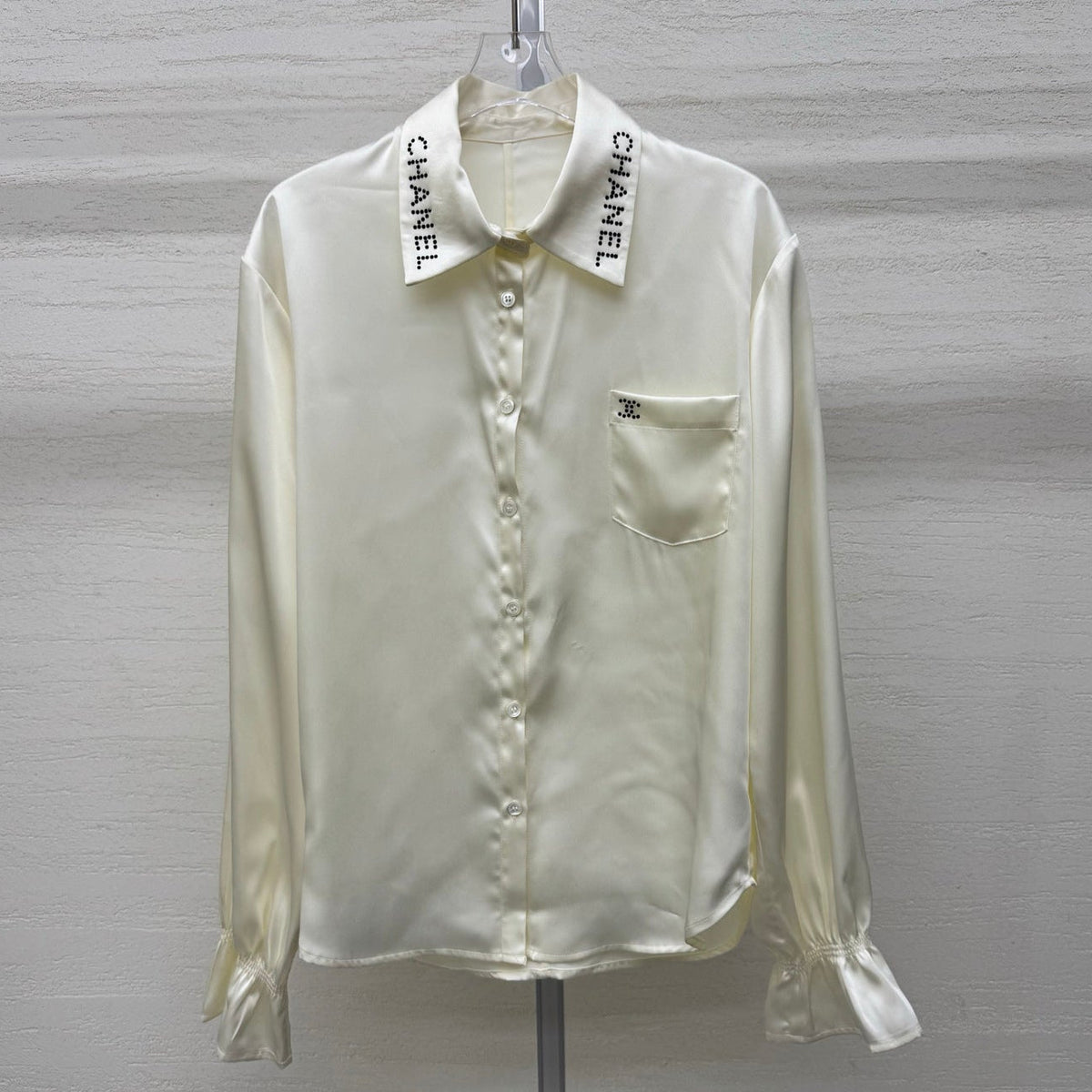 Chanel 2026 Shirt Cream Polyester 356977
