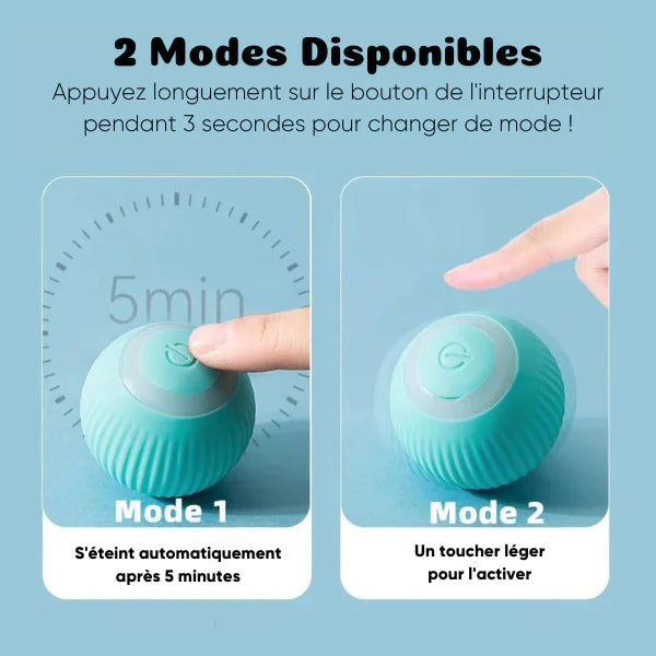 SMARTY - Balle Interactive pour Chat