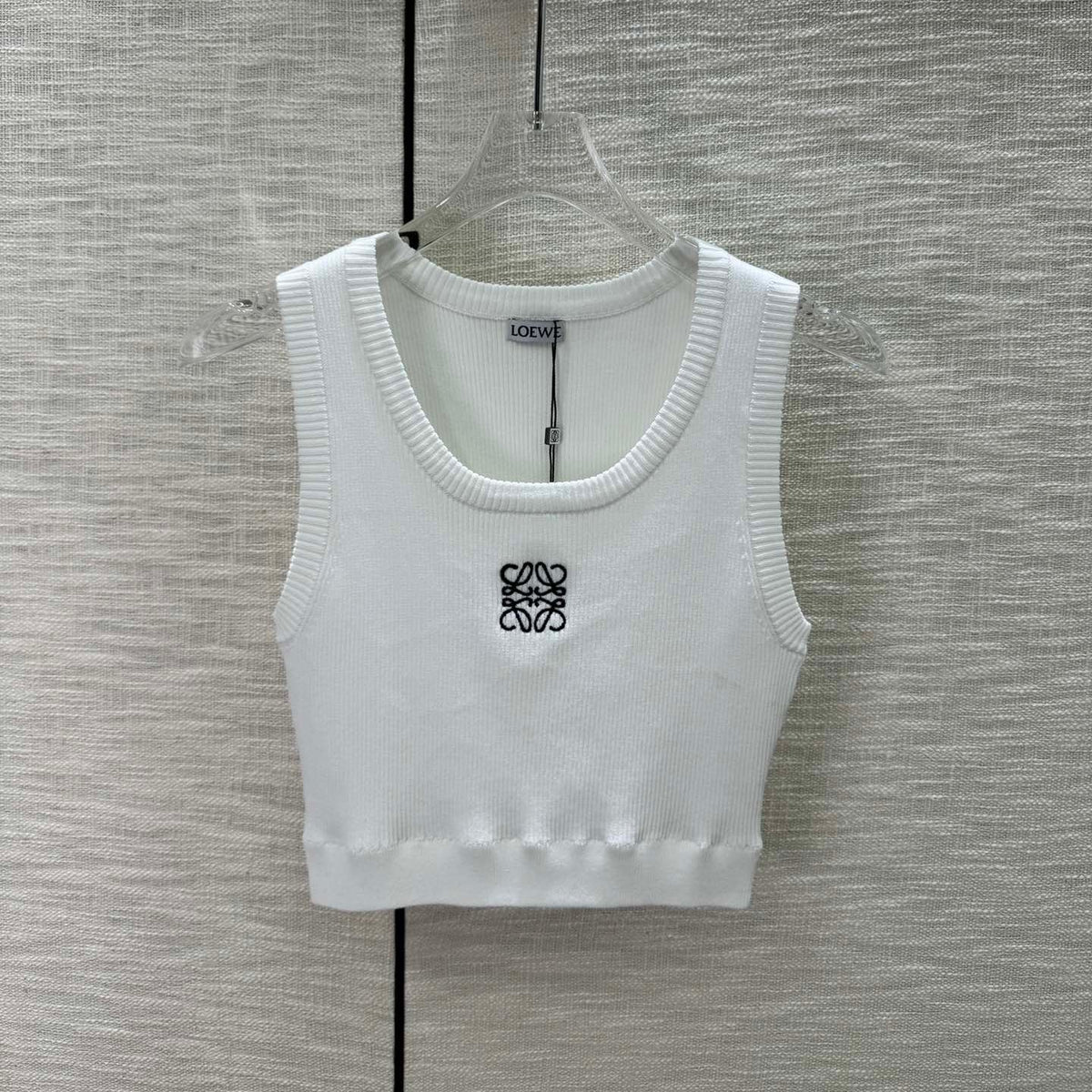 Loew Cropped Anagram Tank Top